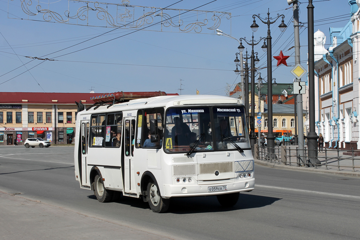 Tomsk region, PAZ-32054 # Е 059 ЕВ 70