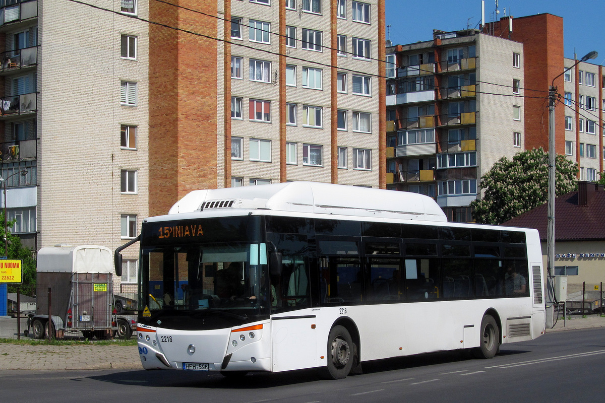 Литва, Castrosua CS.40 City Versus GNC 12 № 2218