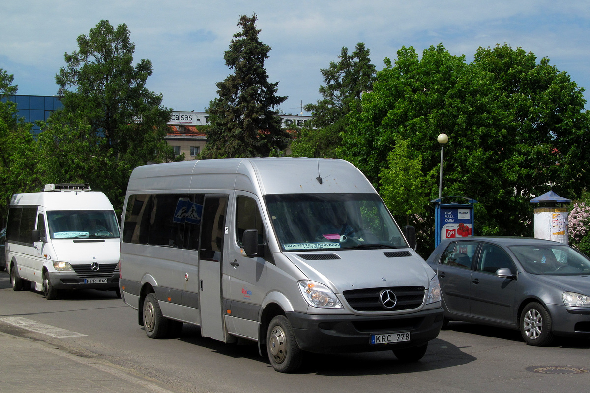 Литва, Mercedes-Benz Sprinter W906 515CDI № KRC 778