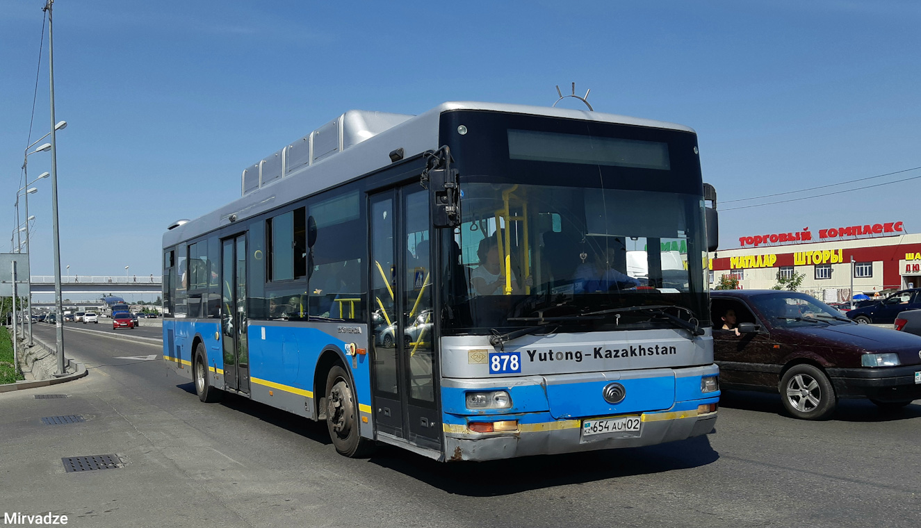 Алматы, Yutong ZK6118HGA № 878