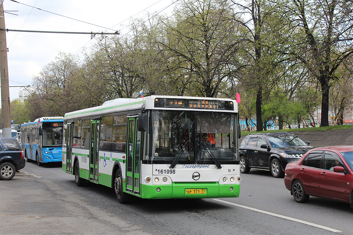 Москва, ЛиАЗ-5292.22 (2-2-2) № 161098