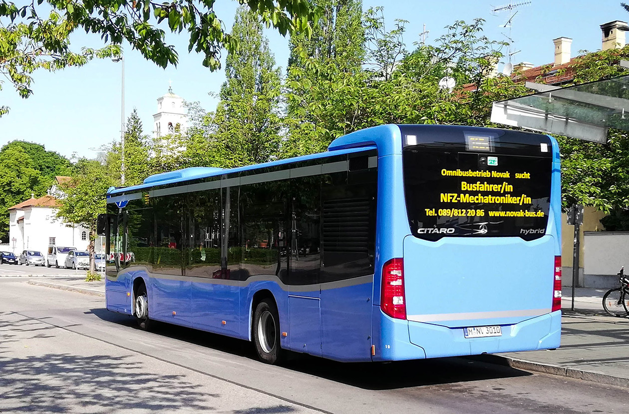 Бавария, Mercedes-Benz Citaro C2 hybrid № 10