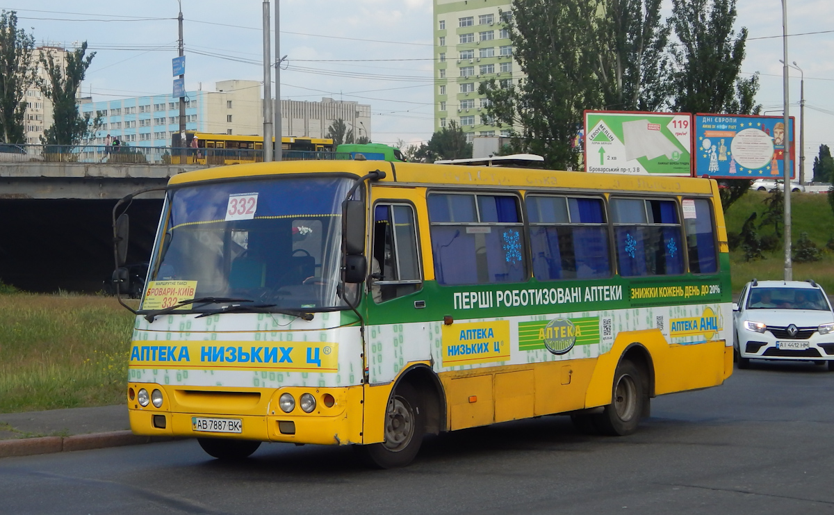 Киев, Богдан А09202 (ЛуАЗ) № AB 7887 BK