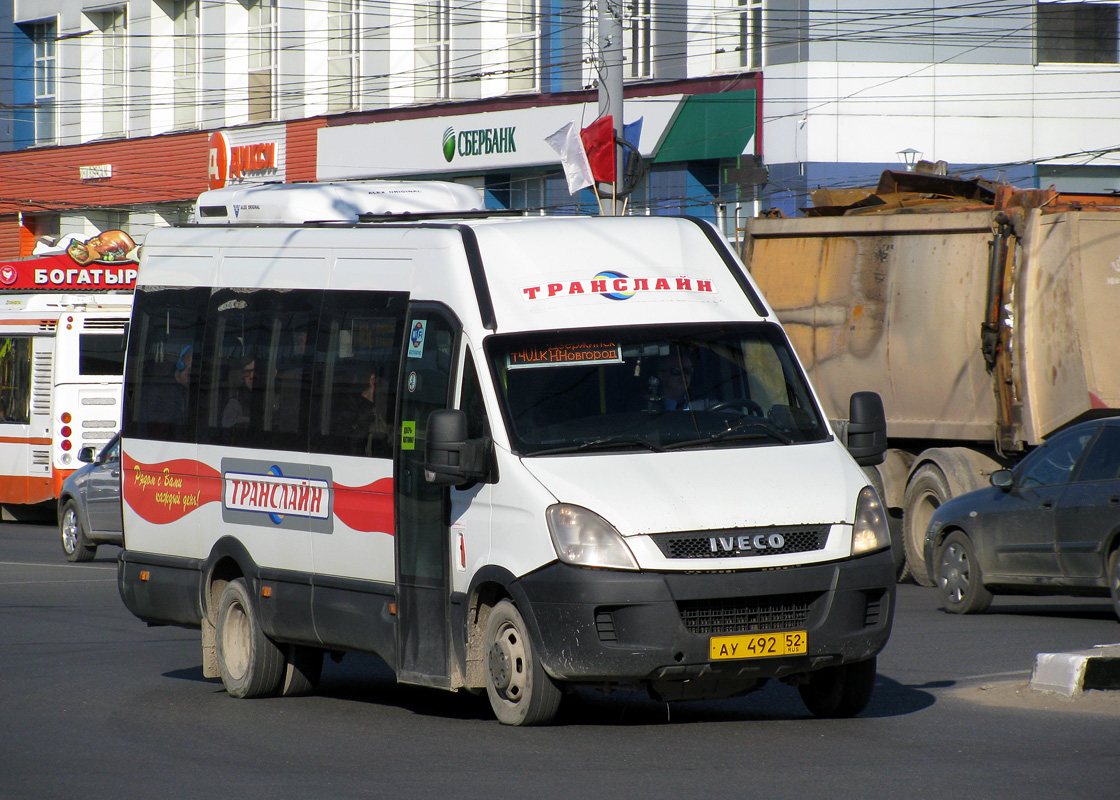 Нижегородская область, Нижегородец-2227UU (IVECO Daily) № АУ 492 52