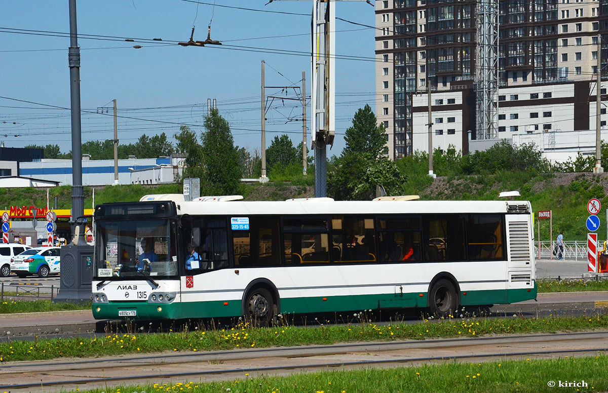 Санкт-Петербург, ЛиАЗ-5292.60 № 1315