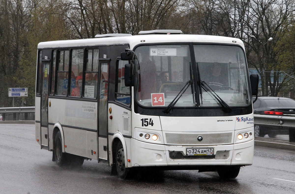 Ленинградская область, ПАЗ-320412-05 "Вектор" № 154