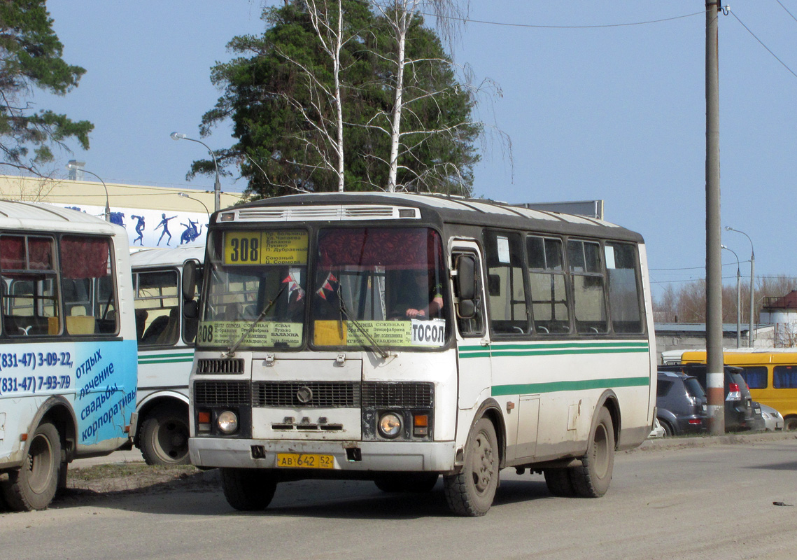 Нижегородская область, ПАЗ-32054-07 № АВ 642 52