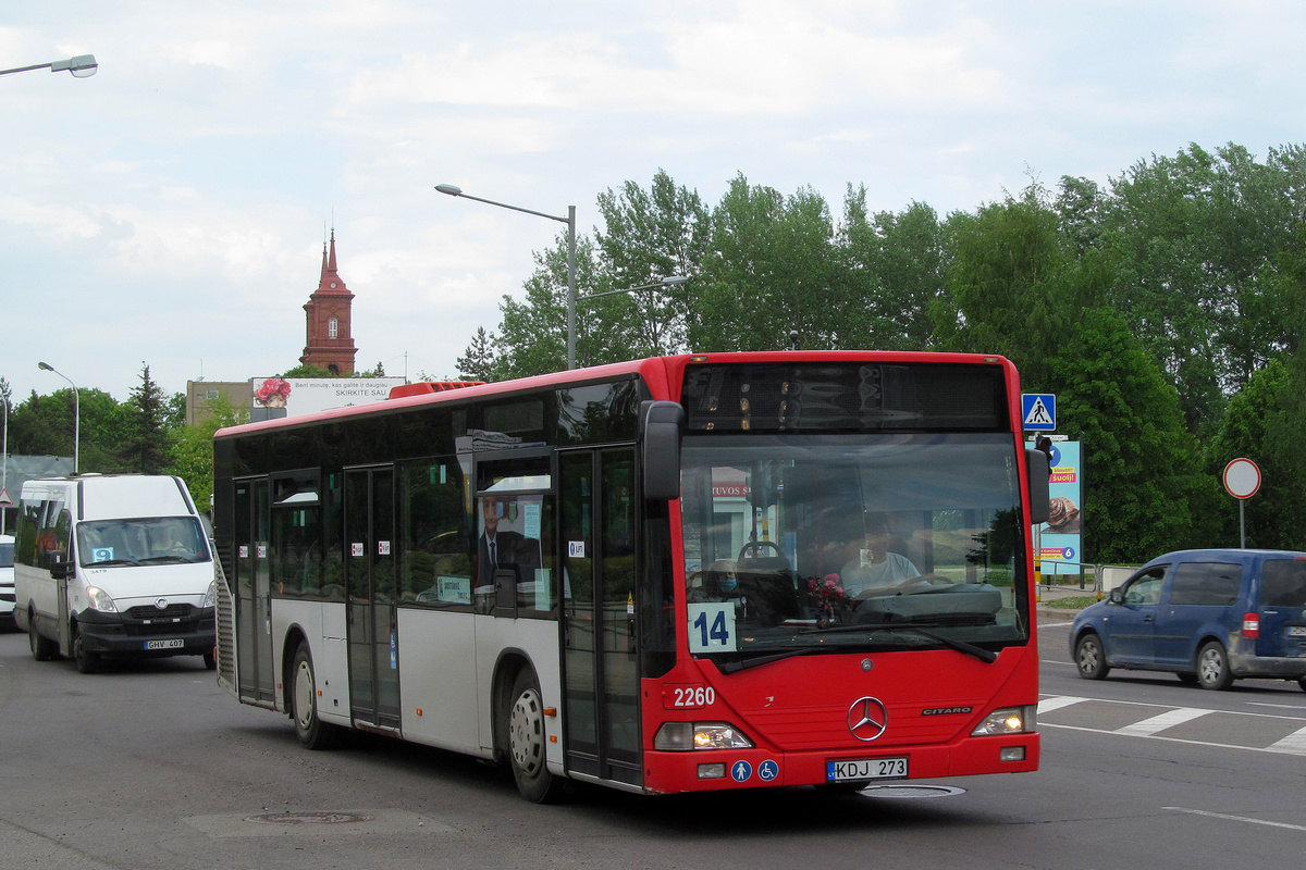 Литва, Mercedes-Benz O530 Citaro № 2260