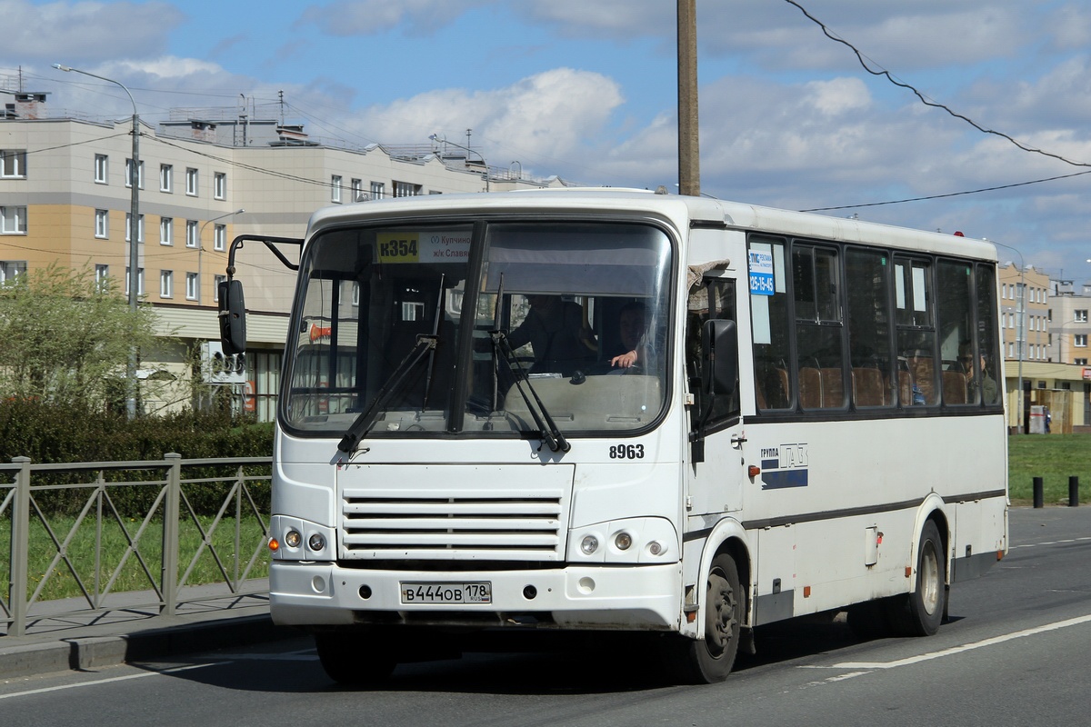 Санкт-Петербург, ПАЗ-320412-05 № 8963