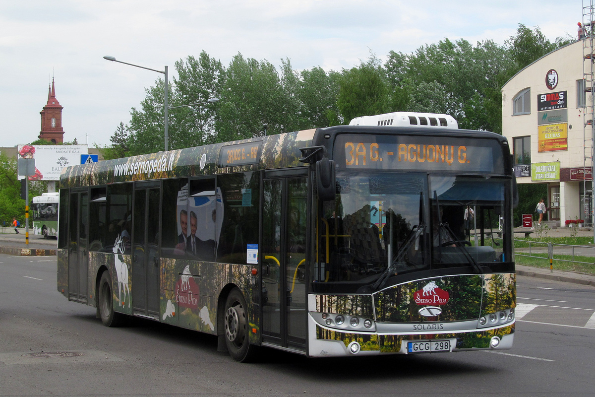 Литва, Solaris Urbino III 12 hybrid № 2190