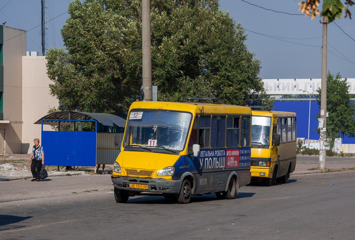 Днепропетровская область, БАЗ-22154 "Дельфин" № AE 1343 AB