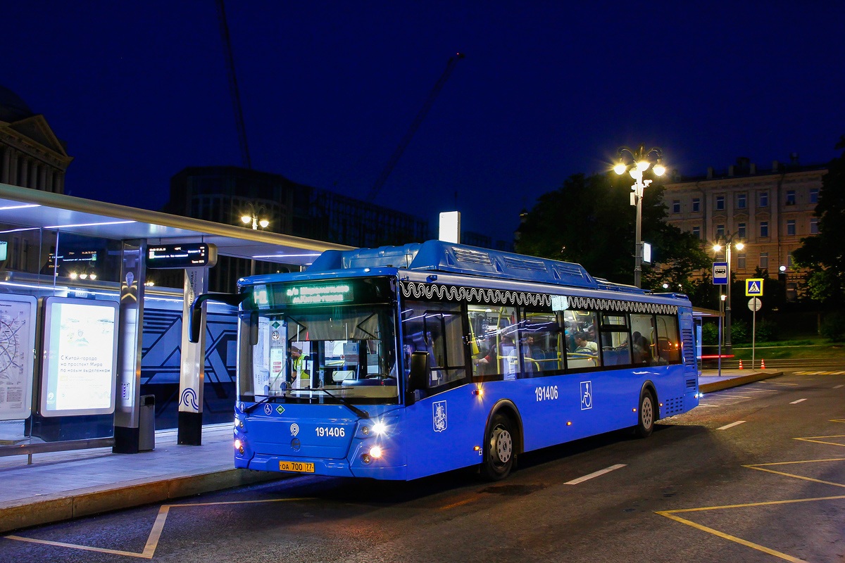 Moskau, LiAZ-5292.71 Nr. 191406