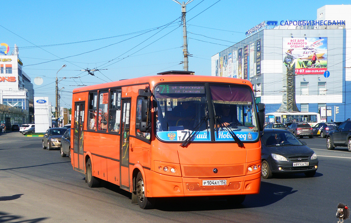 Нижегородская область, ПАЗ-320414-05 "Вектор" № Р 104 АТ 152