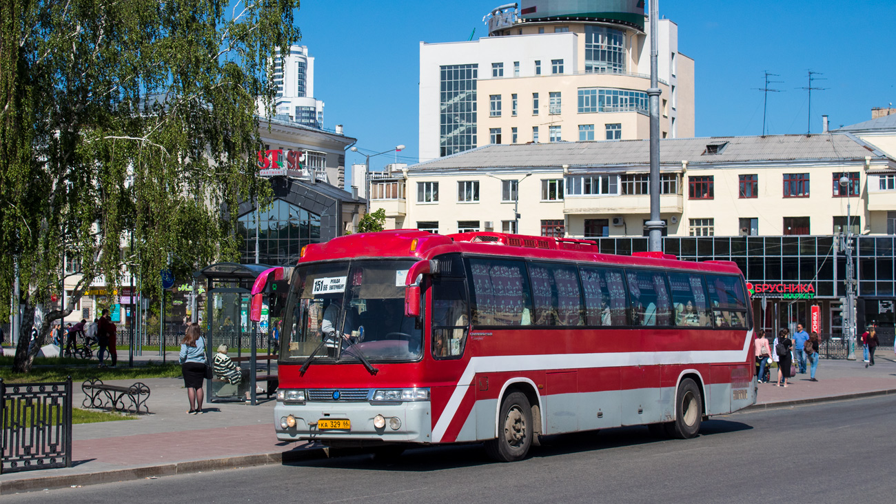 Свердловская область, Kia AM949S Granbird SD II № КА 329 66