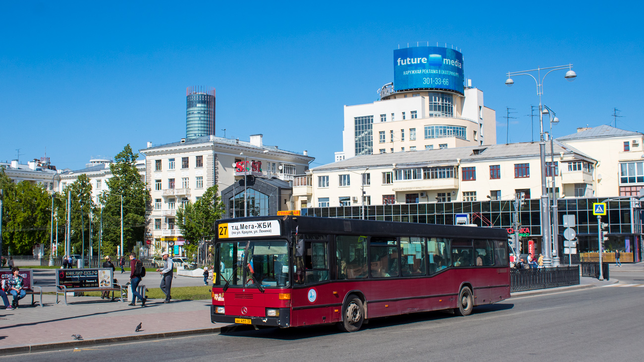 Свердловская область, Mercedes-Benz O405N2 № АН 411 72