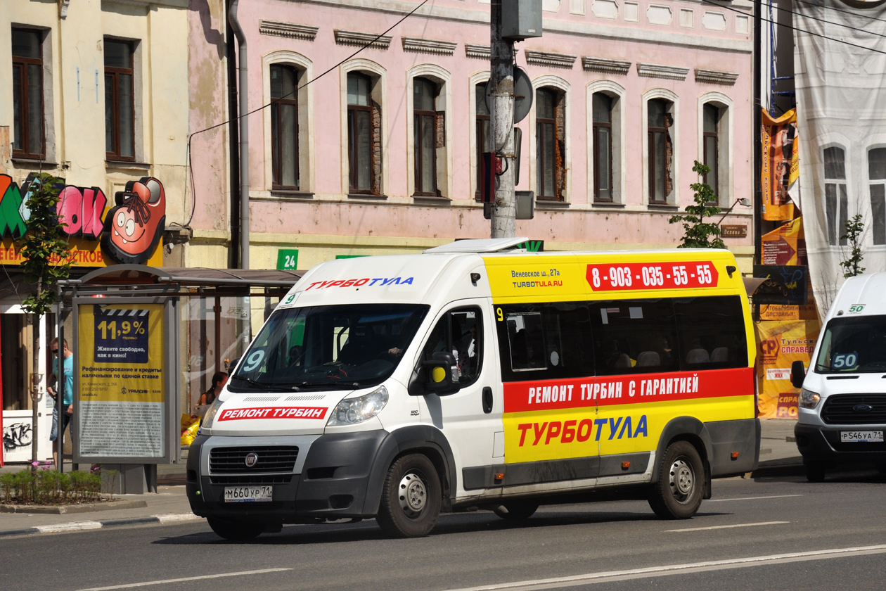 Тульская область, Нижегородец-FST613 (FIAT Ducato) № М 660 УР 71