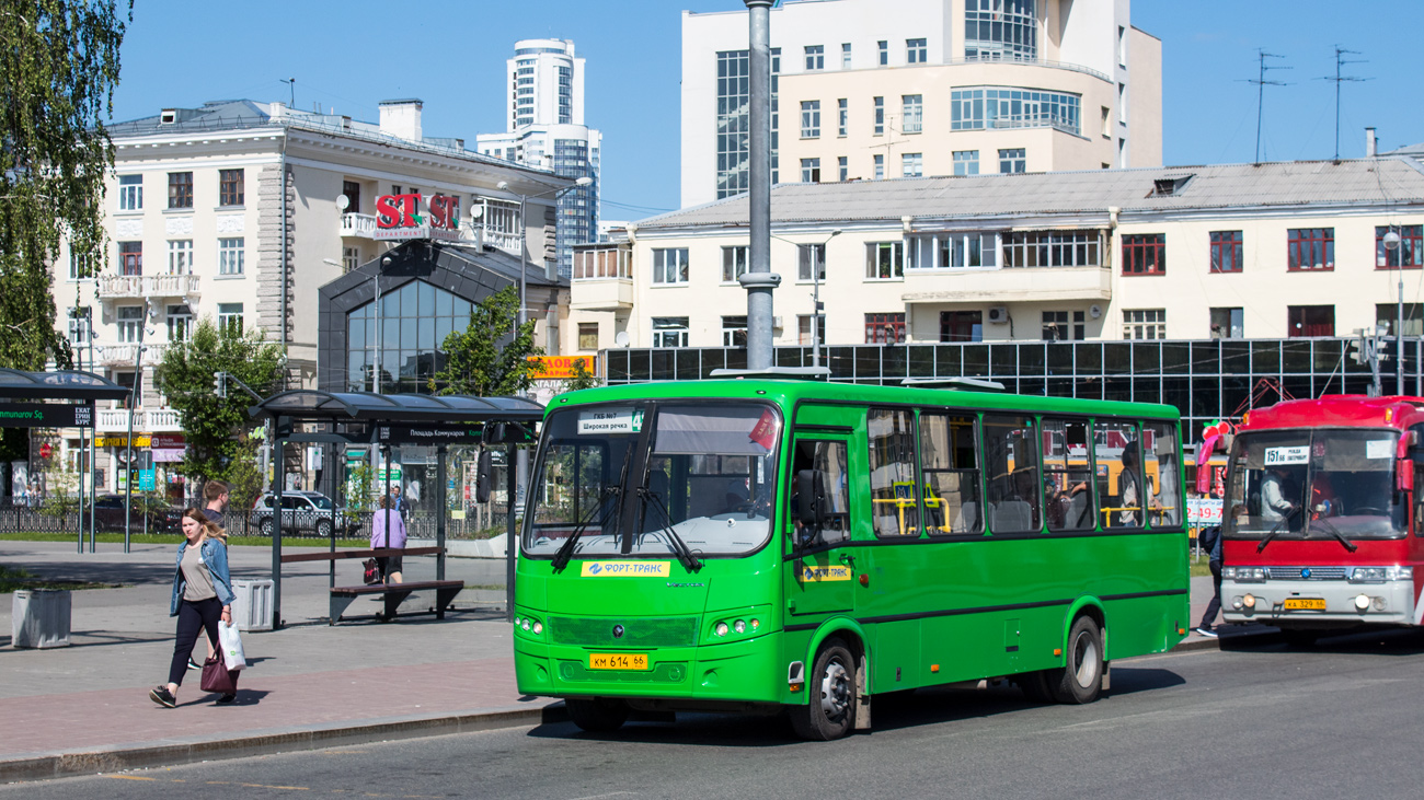 Свердловская область, ПАЗ-320414-05 "Вектор" (1-2) № КМ 614 66