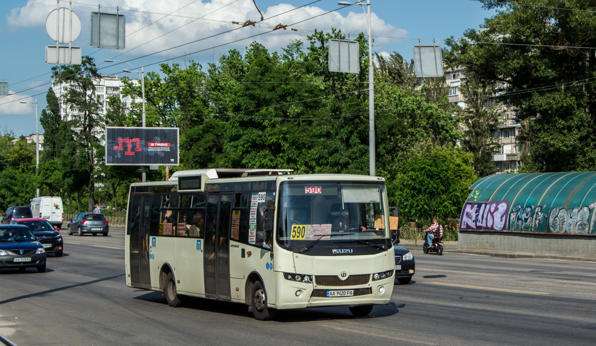 Киев, Ataman A092H6 № AA 9420 PA