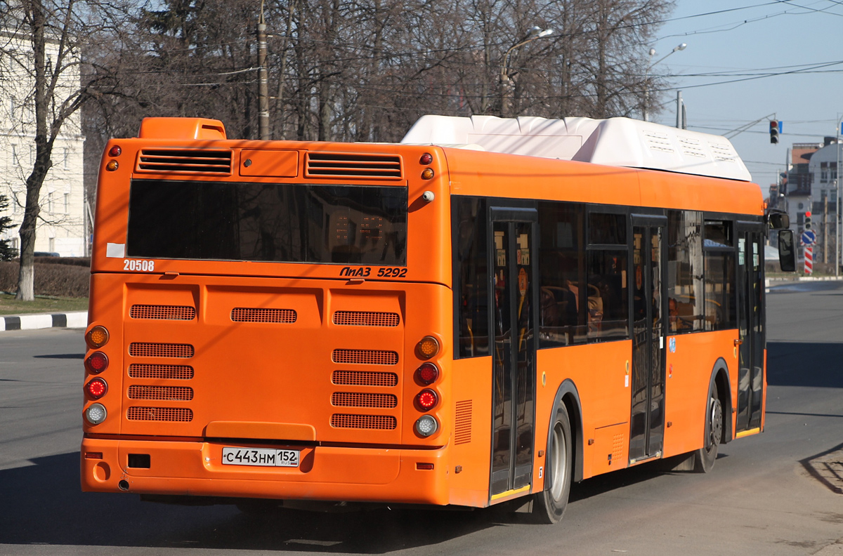 Nyizsnyij Novgorod-i terület, LiAZ-5292.67 (CNG) sz.: 20508