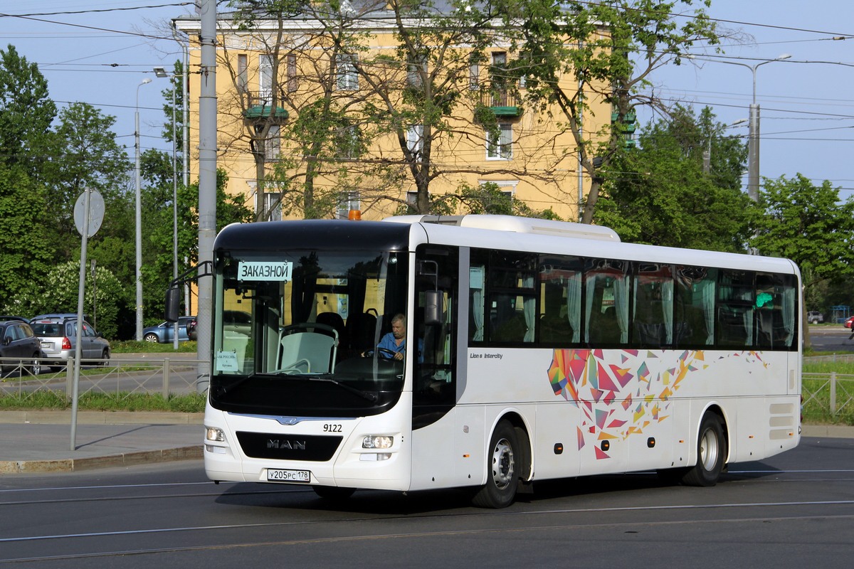 Санкт-Пецярбург, MAN R60 Lion's Intercity ÜL290 № 9122