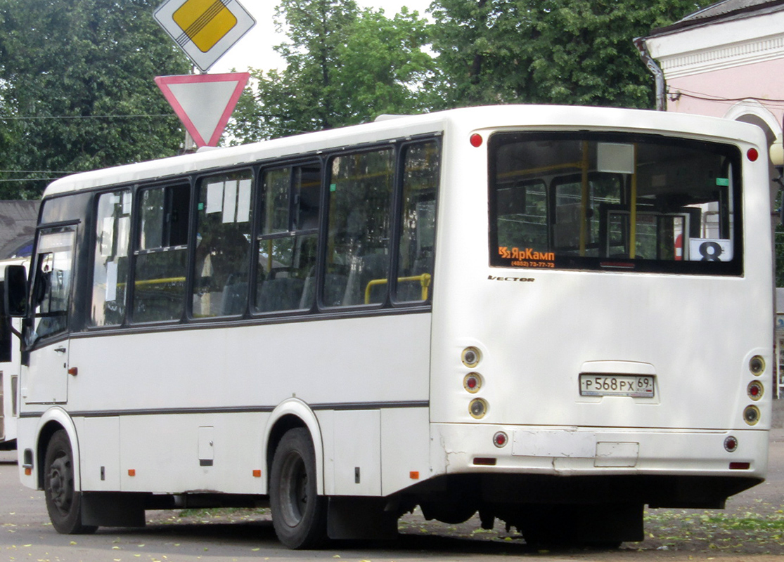 Тверская область, ПАЗ-320412-04 "Вектор" № Р 568 РХ 69