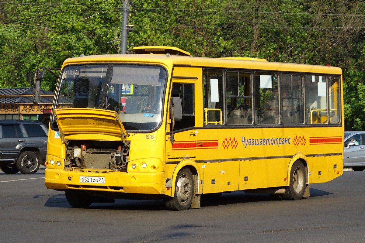 Ярославская область, ПАЗ-320412-10 № В 521 ХО 21