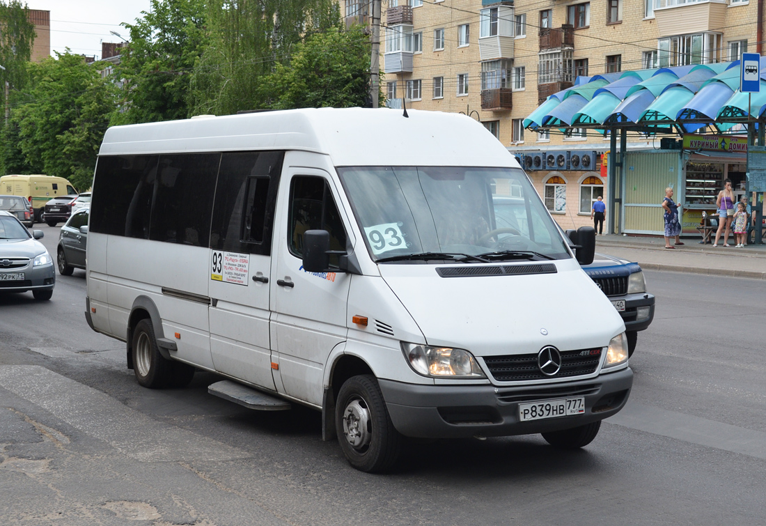 Калужская область, Луидор-223203 (MB Sprinter Classic) № Р 839 НВ 777