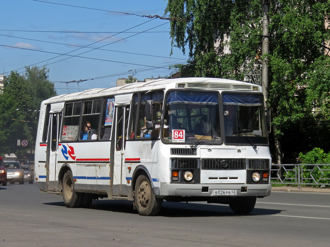 Кировская область, ПАЗ-4234 № В 026 РВ 43