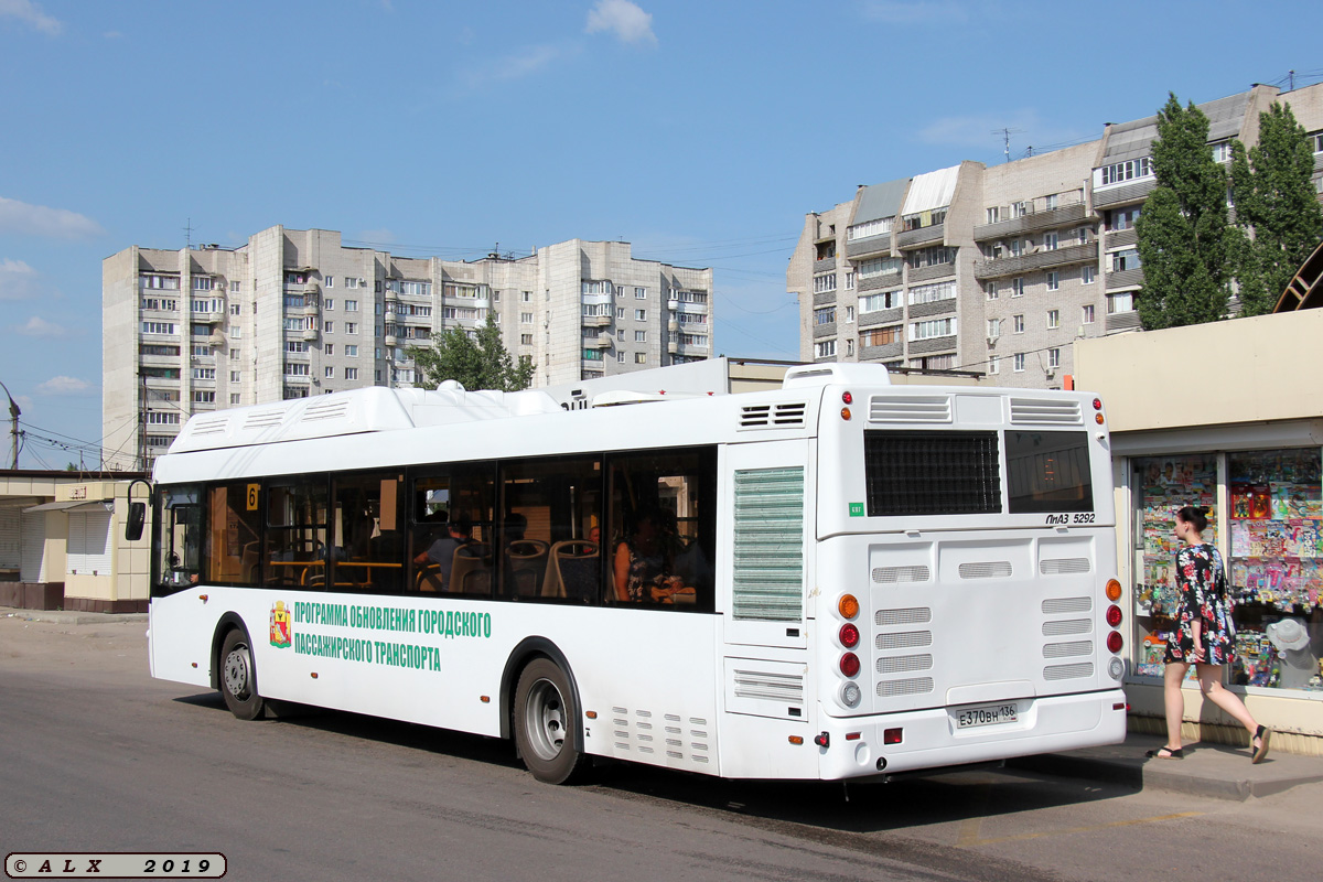 Воронежская область, ЛиАЗ-5292.67 (CNG) № Е 370 ВН 136