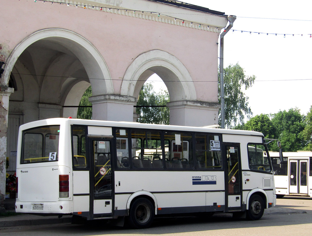 Тверская область, ПАЗ-320412-05 № Е 245 РВ 69