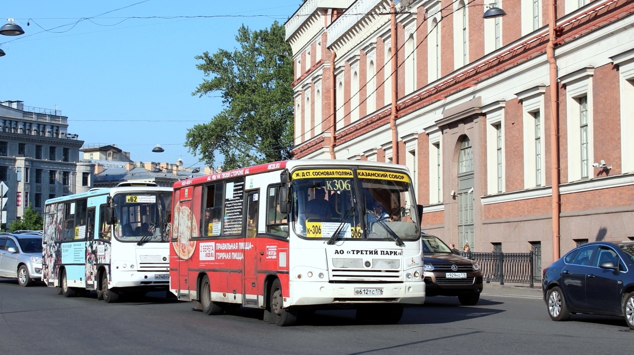 Санкт-Петербург, ПАЗ-320402-05 № В 612 ТС 178