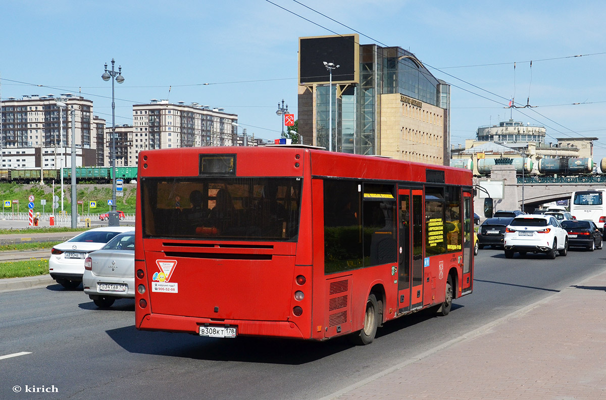 Санкт-Петербург, МАЗ-206.067 № В 308 КТ 178