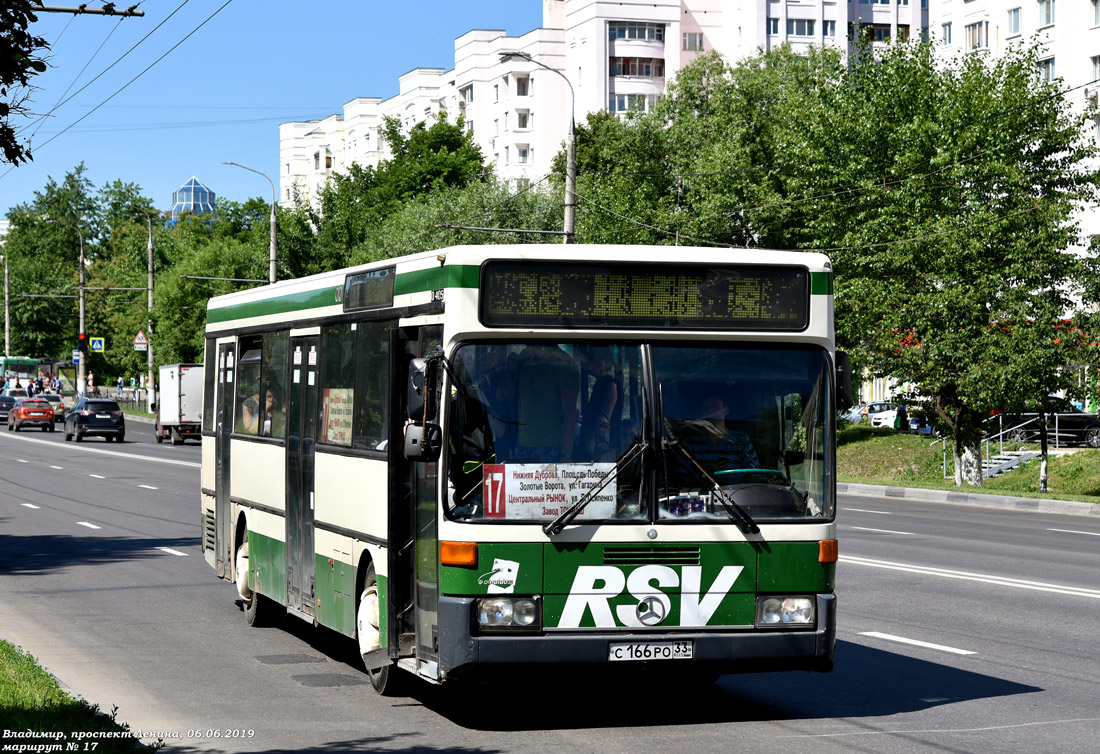 Владимирская область, Mercedes-Benz O405 № С 166 РО 33