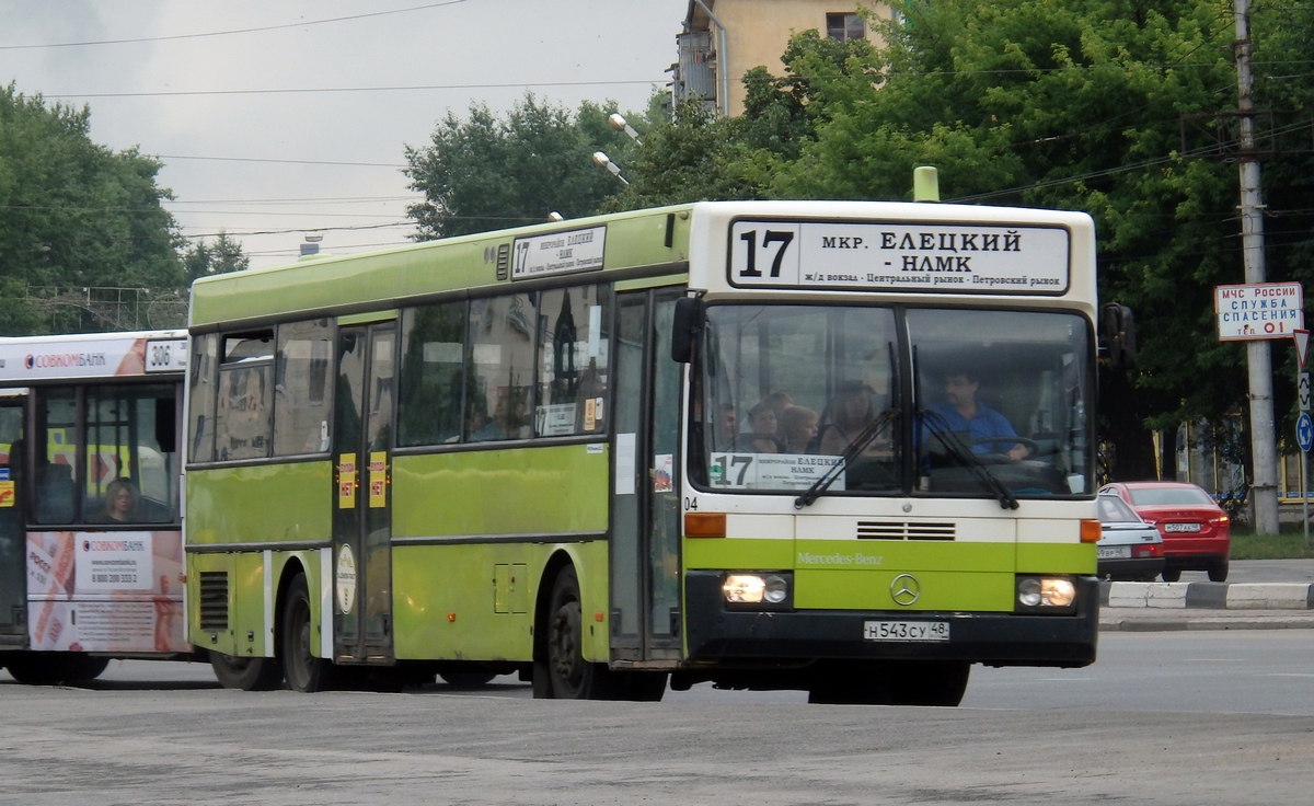 Lipetsk region, Mercedes-Benz O405 # Н 543 СУ 48