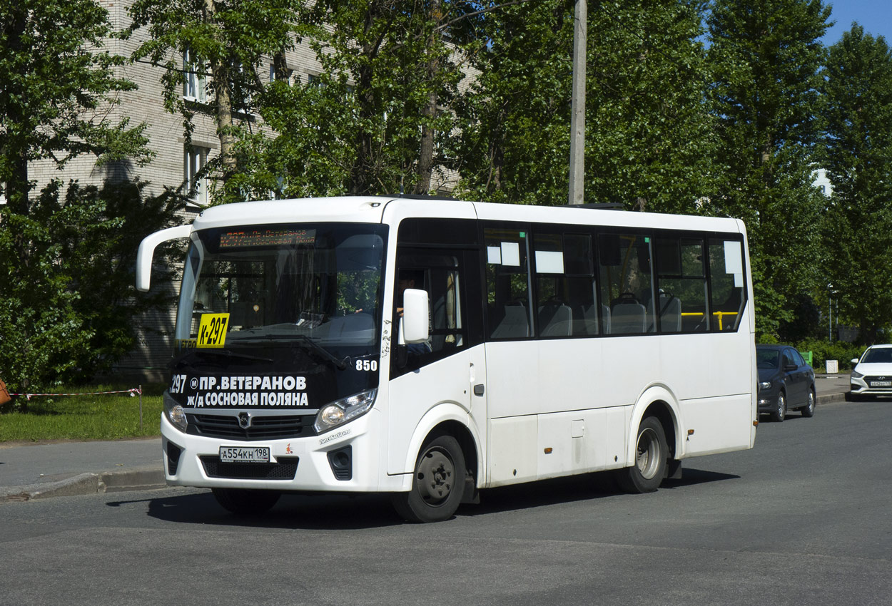 Санкт-Петербург, ПАЗ-320435-04 "Vector Next" № 850