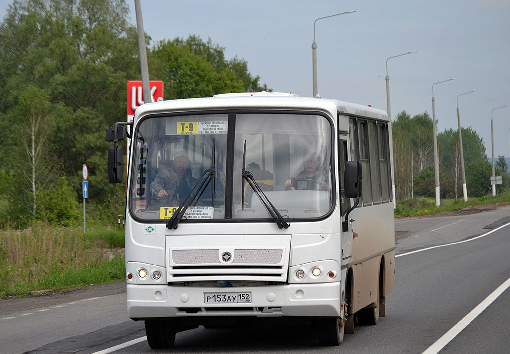 Nizhegorodskaya region, PAZ-320302-12 Nr. Р 153 АУ 152