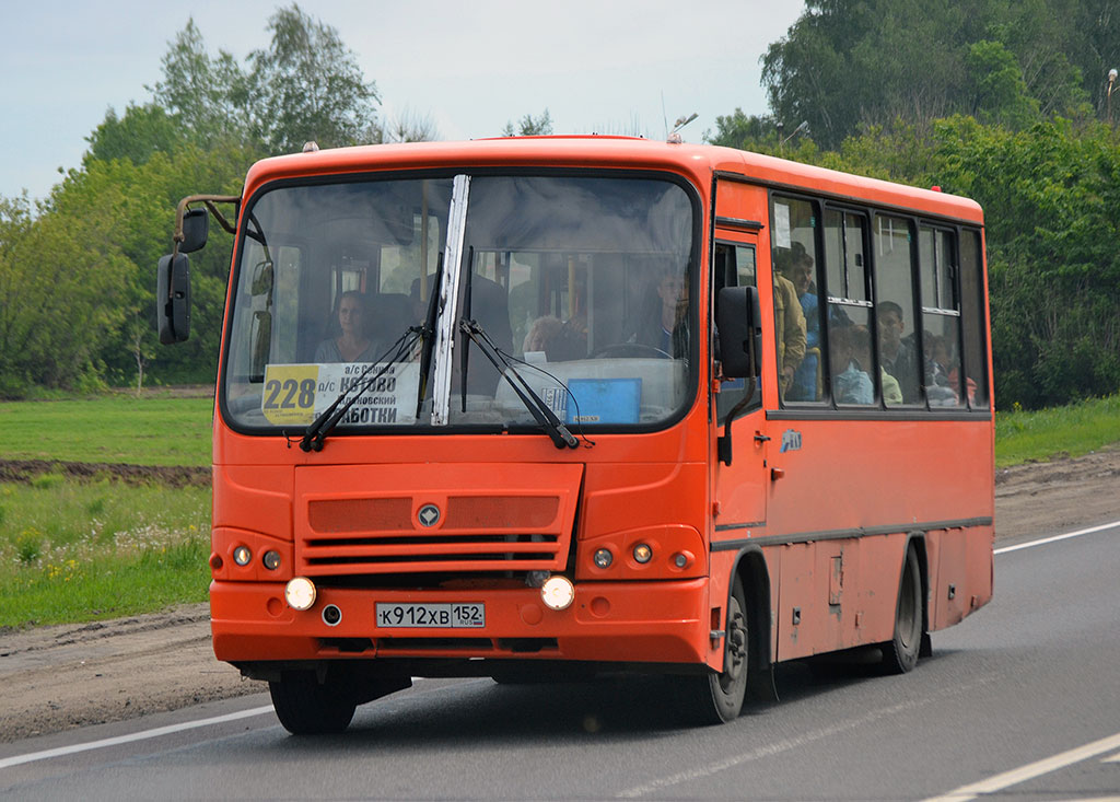 Нижегородская область, ПАЗ-320402-05 № К 912 ХВ 152