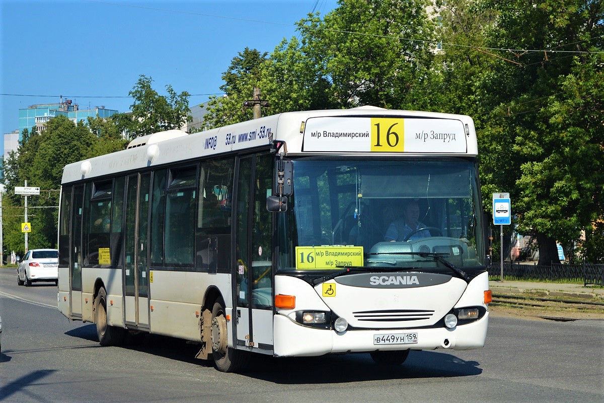 Пермский край, Scania OmniLink I (Скания-Питер) № В 449 УН 159