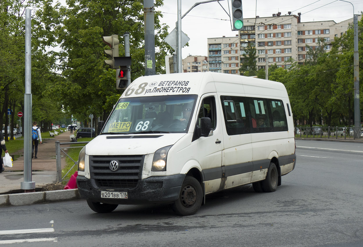 Санкт-Петербург, БТД-2219 (Volkswagen Crafter) № В 201 ВВ 178