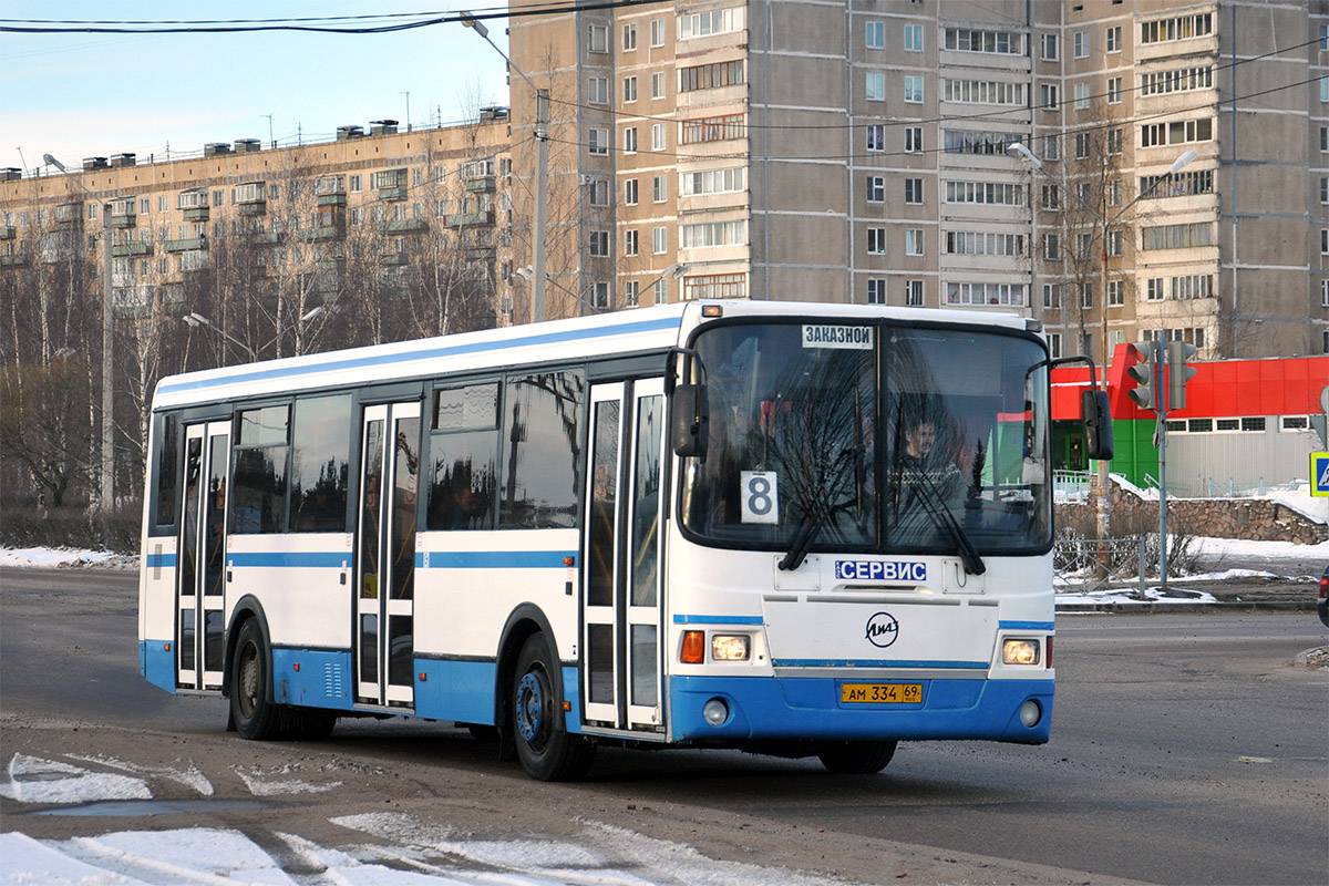 Тверская область, ЛиАЗ-5256.36 № АМ 334 69