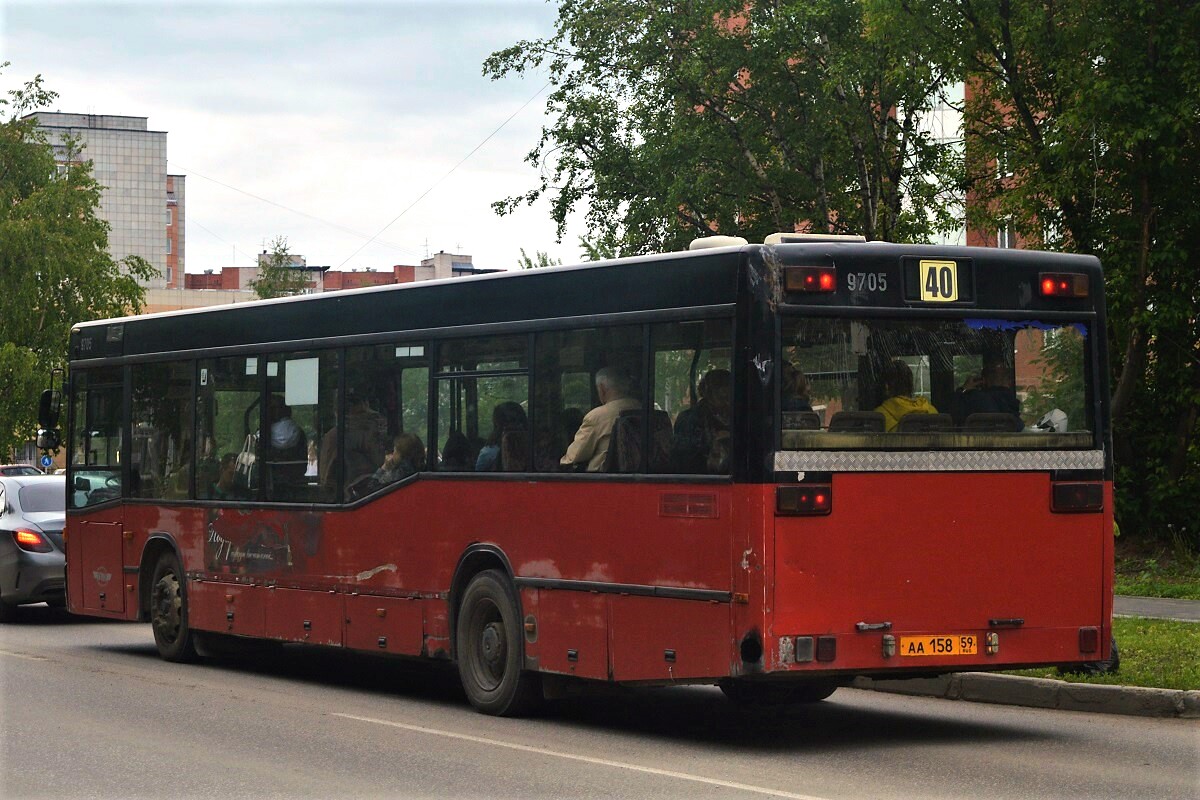 Perm region, Mercedes-Benz O405N2 # АА 158 59