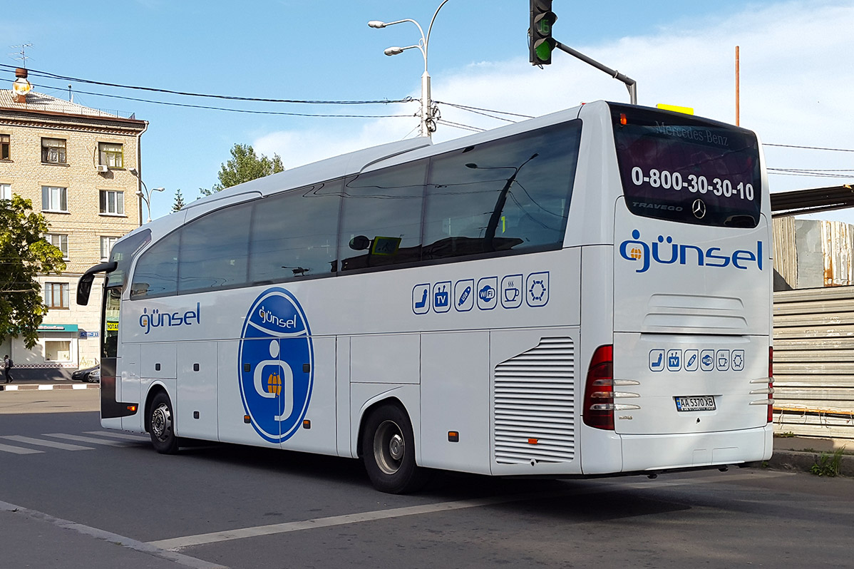 Киев, Mercedes-Benz Travego II SHD 15SHD facelift № AA 5370 XB