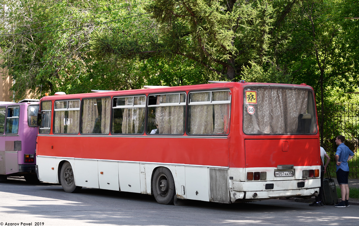 Омская область, Ikarus 256 № М 057 АА 55