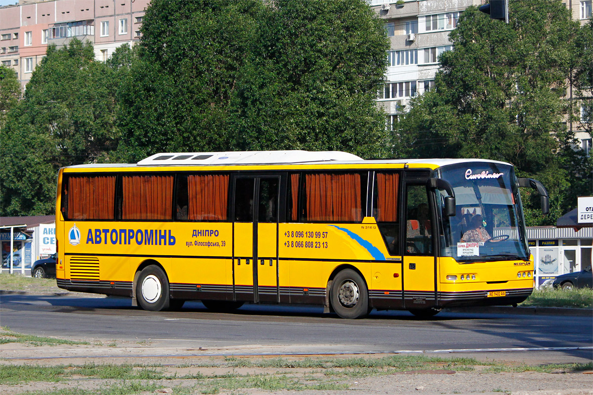 Днепропетровская область, Neoplan PC1 N3316Ü Euroliner Ü № AE 9402 AA