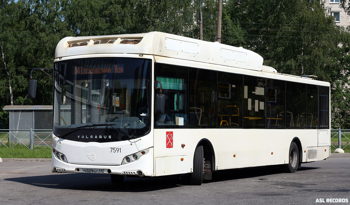 Санкт-Петербург, Volgabus-5270.G2 (CNG) № 7591