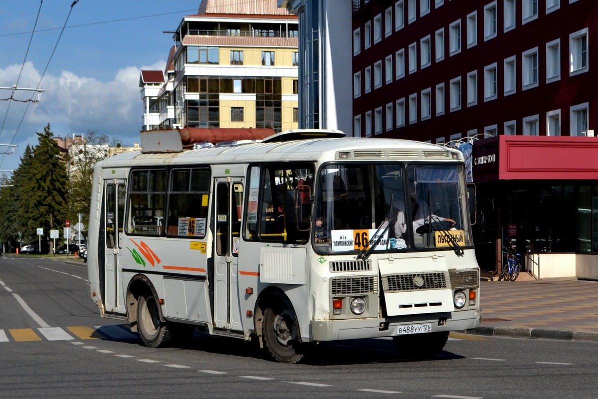 Ставропольский край, ПАЗ-32054 № В 488 УУ 126