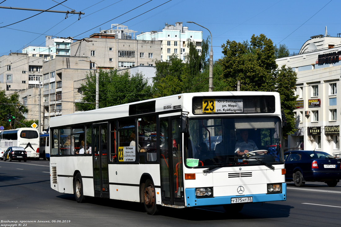 Владимирская область, Mercedes-Benz O405N2 № У 375 НТ 33