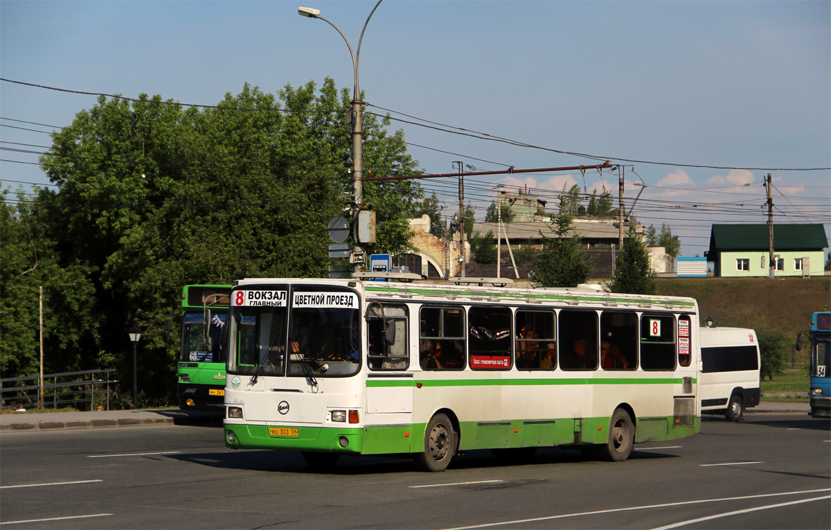 Новосибирская область, ЛиАЗ-5256.45 № КО 303 54