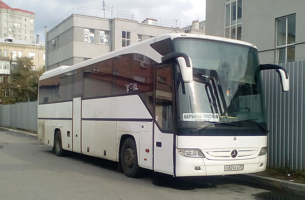 Белгородская область, Mercedes-Benz O560RHD Intouro RHD № О 824 СХ 31