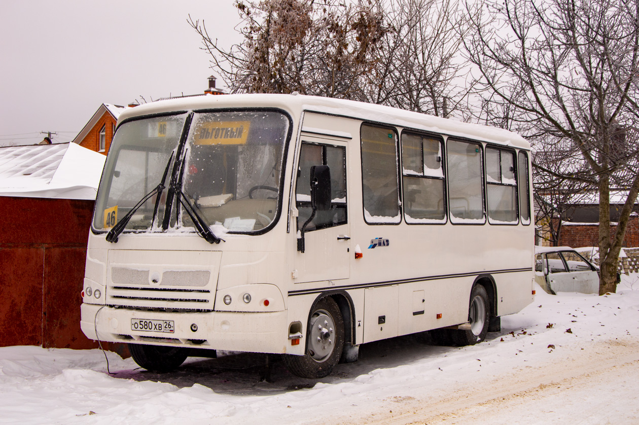 Ставропольский край, ПАЗ-320302-08 № О 580 ХВ 26